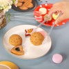Clear Buffet Plastic Tong,Mini Plastic Buffet Serving Tong,Buffet Serving Tong