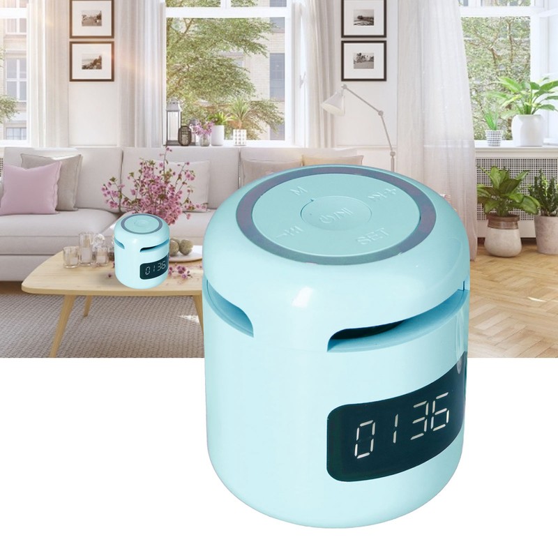 JM01 BT Clock Speaker Multifunctional Adjustable Portable BT Clock Speaker