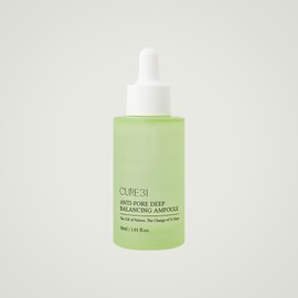 Cure 31 Anti-Pore Pore Shrinking Ampoule 30ml Sebum Calming Irregular Removal Serum / 큐어31 안티포어 모공수축앰플 30ml 피지 진정 요철정리 세럼