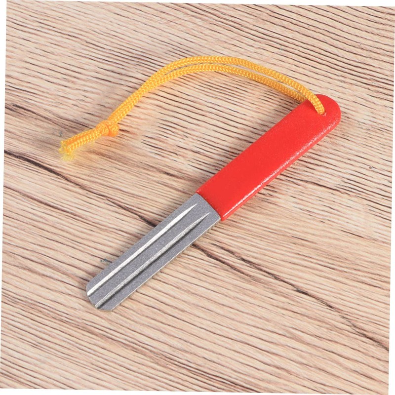 TEHAUX Dual Grit Diamond Fishing Hook Sharpener 2-Sided Hook File