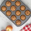Wilton Gold Non-Stick 12 -Cup Muffin Pan, Stainless Steel Bakeware,