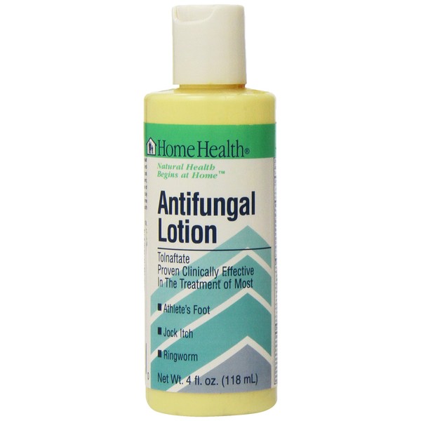 Home Health Antifungal Lotion - 4 fl oz - With Tolnaftate, Botanical Extracts & Essential Oils - Non-GMO - Fragrance Free