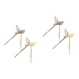 FOMIYES Sets Hair Bun Chopsticks Hair Sticks for Women Chopstick Pearl Tassel Accessory Pcs