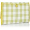 Hazel Clutch Gingham Maternal and Child Notebook Case (S), rime