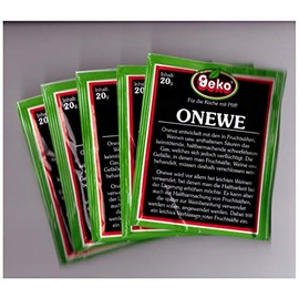 Onewe Preservative in a Pack of 5 Bags of 20 g