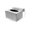 BIUDECO Hospital Glove Box Stainless Steel Wall Mount Glove Dispenser