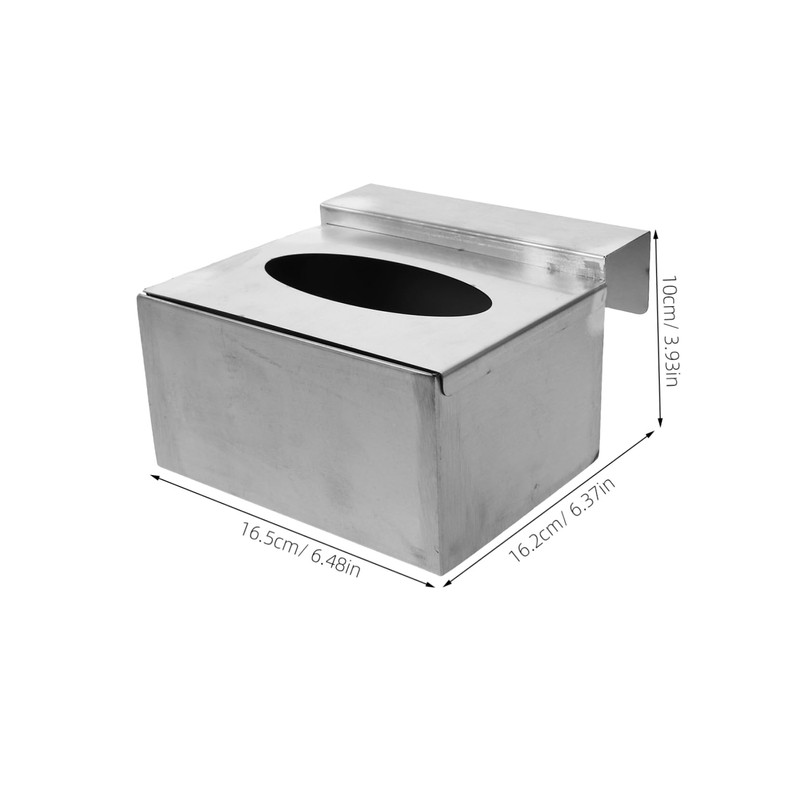 BIUDECO Hospital Glove Box Stainless Steel Wall Mount Glove Dispenser
