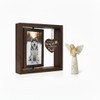 Dog Memorial Picture Frame – 4x6 Rotating Frame, Eco Pet