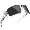MAXJULI Polarized Wrap Around Sports Sunglasses for Big Heads Men
