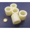 Unbranded Nylon 66 Spacer, Natural, NO.1" Screw, 1 1/2" OD