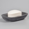 Creative Home - Jabonera de Piedra de mármol de carbón,