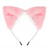 Cat Wolf Fox Ears Headband for Women, Plush Halloween Hair