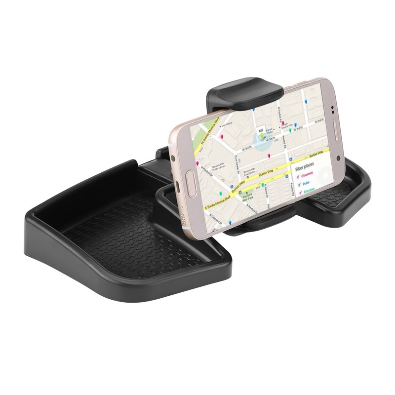360°Rotating Car Dashboard Mount Cell Phone Bracket GPS Support Holder