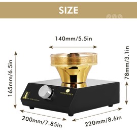 YUCHENGTECH Coffee Heater for Vacuum Coffee Pot, 130ml, 400W, 110V
