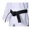 MOOTO Korea Taekwondo DO Black Belt Width 5cm Double Wrap