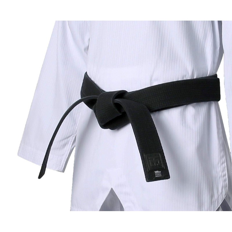 MOOTO Korea Taekwondo DO Black Belt Width 5cm Double Wrap