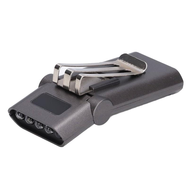 Clip Headlamps LED Rotatable Clip On Hat Light for Fishing