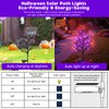 Luiywan Fall Solar Pathway Lights 4PCS, Autumn Outdoor Harvest Decorations,