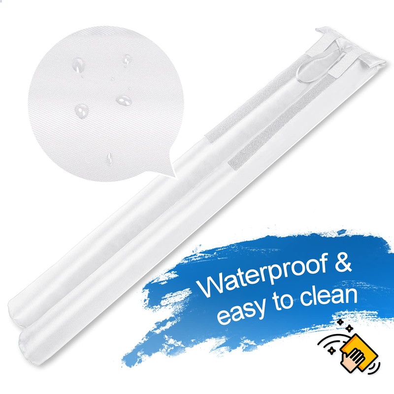 MAXTID White Door Draft Stopper Adjustable 32, 34, 36, up