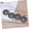 jojofuny 12 Pcs Childrens Outdoors Kids Compass Alloy Compass Orienteering