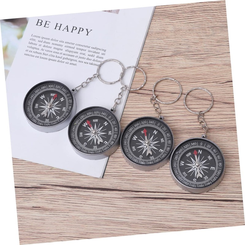 jojofuny 12 Pcs Childrens Outdoors Kids Compass Alloy Compass Orienteering