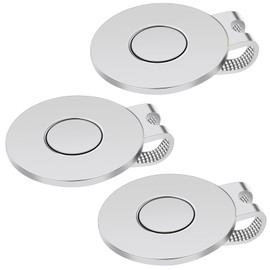 Aphrordity 3 Pcs Golf Ball Marker Hat Clip, Magnetic Golf Ball Marker with Strong 0.4-Inch Magnet, Women's Golf Accessories for Putting Green, for Golfers (Ball Marker Not Included)