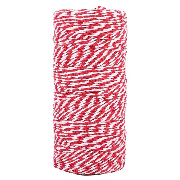 100m Cotton Baker Twine, DIY Handmade Double Color Cotton Thread