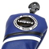 Outdoor Leisure Snow Leopard Golf Driver Headcovers Sporting Goods PU
