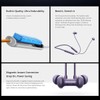 realme Audífonos Intraurales Buds Wireless 5 ANC (Purple)