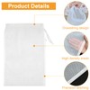 8Pcs Muslin Bag Cloths for Cooking Straining,Cheese Cloth,Reusable Nut Milk