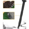 50Pcs Edging Stakes Spiral Nylon Landscape Anchoring Spikes for Paver