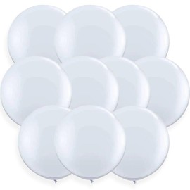 FAMULIA 20 pcs 18 inch Balloons Decoration Event Decoration (Transparent, 18 inch)