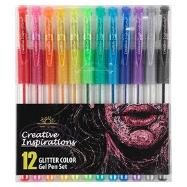 Creative Inspirations Gel Pen Sets - Long Lasting Performance, Vivid, and Free-Flowing Ink Gel Pens for Artists, Bulk, Students, Classrooms, & More! - Set of 12
