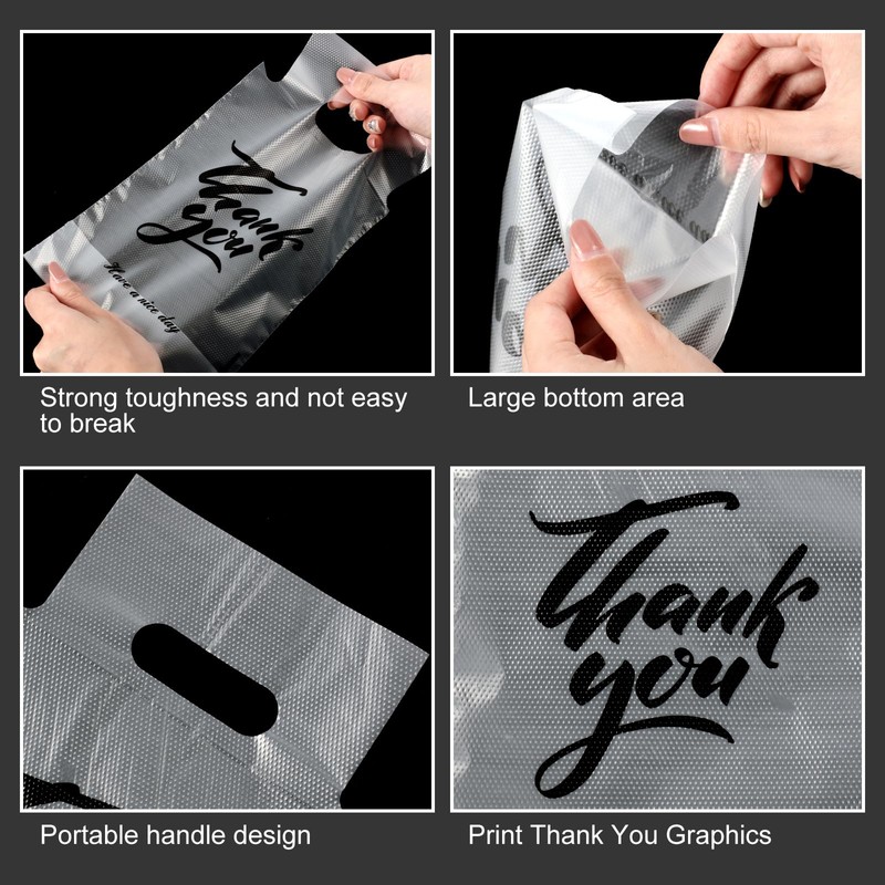 PerKoop 500 Pcs Drink Carrier for Delivery Clear Cup Carrier
