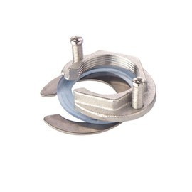 GIUSOBG Stainless Steel Faucet Fixing Nut Set, Prevent Loose Faucets for Kitchen and Bathroom Faucets, 31mm Single Hole Nut Connector