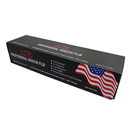 United Professional Window Film – Universal Black 1Ply Hybrid Dyed Film 50% VLT 40 Inches x 100 Feet