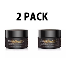 Hima Shilajit Shilajit, 2 PACK, 100% Pure Himalayan Resin+ Fulvic Acid & 85+ Trace Minerals