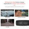 LUCK4U 8.5 * 2.5 Solid Scooter Tire Front and Rear