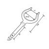 Nakamura Funeral Gear Industrial Clutch, Iron, Steel, 1 Piece, Rowing