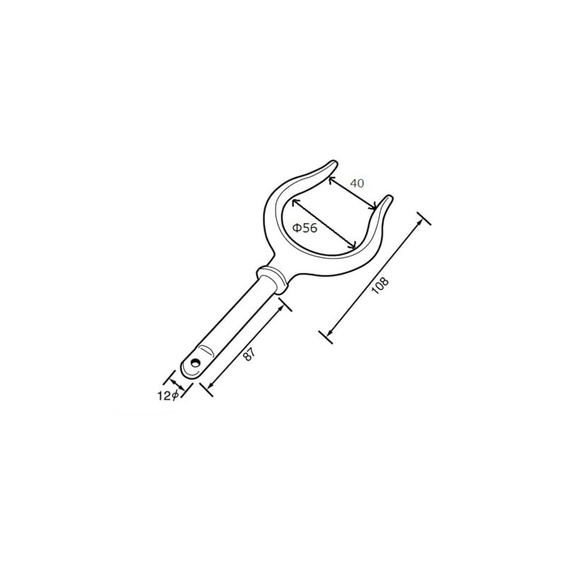 Nakamura Funeral Gear Industrial Clutch, Iron, Steel, 1 Piece, Rowing