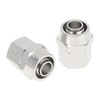 INFINAUTO Push to Connect Air Fittings 1/2" Female Thread Air