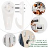 30 Pcs Upgraded Non Trace Picture Hooks –3-Size Set for