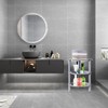 3 Tier Shower Caddy Corner,Plastic Shower Shelf Organizer for Inside