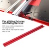 45 Type Woodworking Chute Aluminum Alloy Guide Rail Push Handle