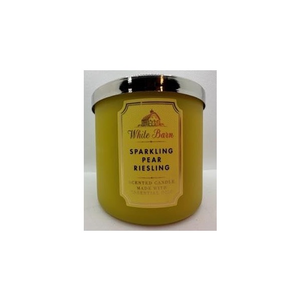 Sparkling Pear Riesling 3 Wick 14.5 Ounce Scented Candle