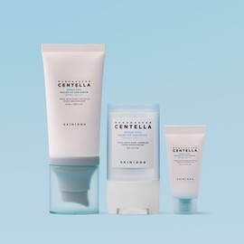 SKIN1004 [선케어 올인원] 히알루-시카 워터핏 선세럼 50ml + 히알루-시카 실키핏 선스틱 20g [Sun Care All-in-One] Hyalu-Cica Water Fit Sun Serum 50ml + Hyalu-Cica Silky Fit Sun Stick 20g