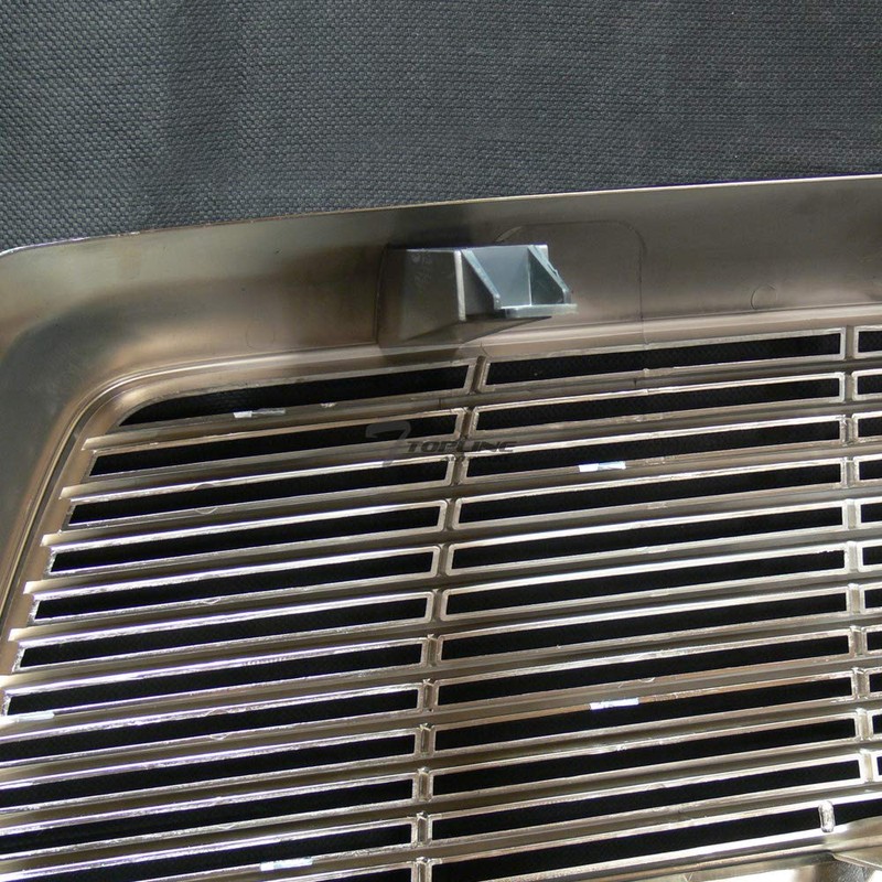 TLAPS 7422454540568 Compatible With 2005-2011 Toyota Tacoma Chrome Horizontal Front