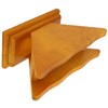 Coffee Filter Paper Holder Countertop Reusable V shaped Wooden Storage