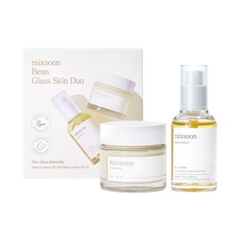 mixsoon Bean Glass Skin Duo – Kit de esencia y crema para efecto glass skin