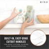 BINO | Plastic Storage Bins, X-Large - 2 Pack |